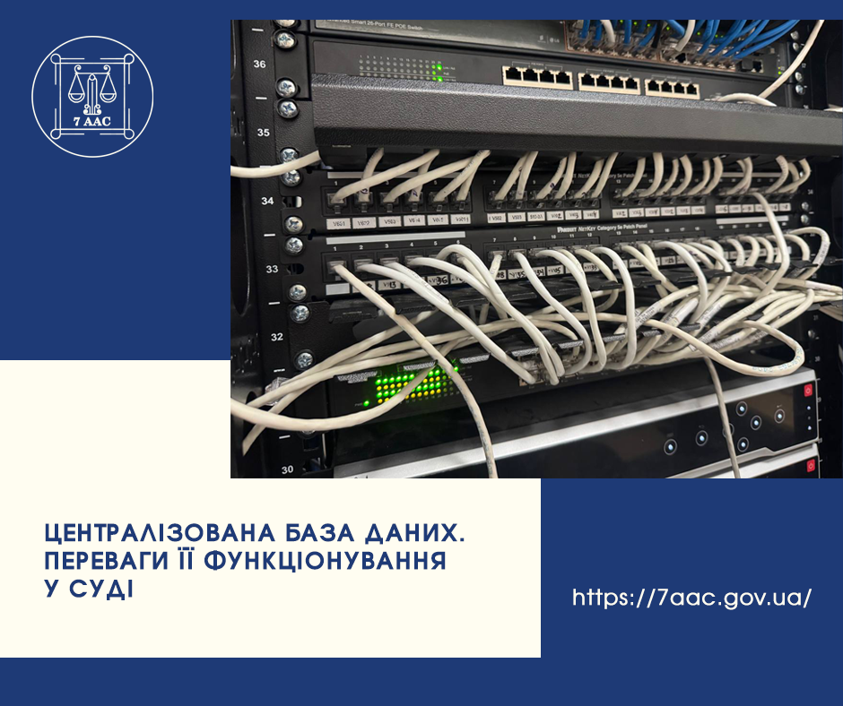 Централізована база даних. Переваги її функціонування у суді